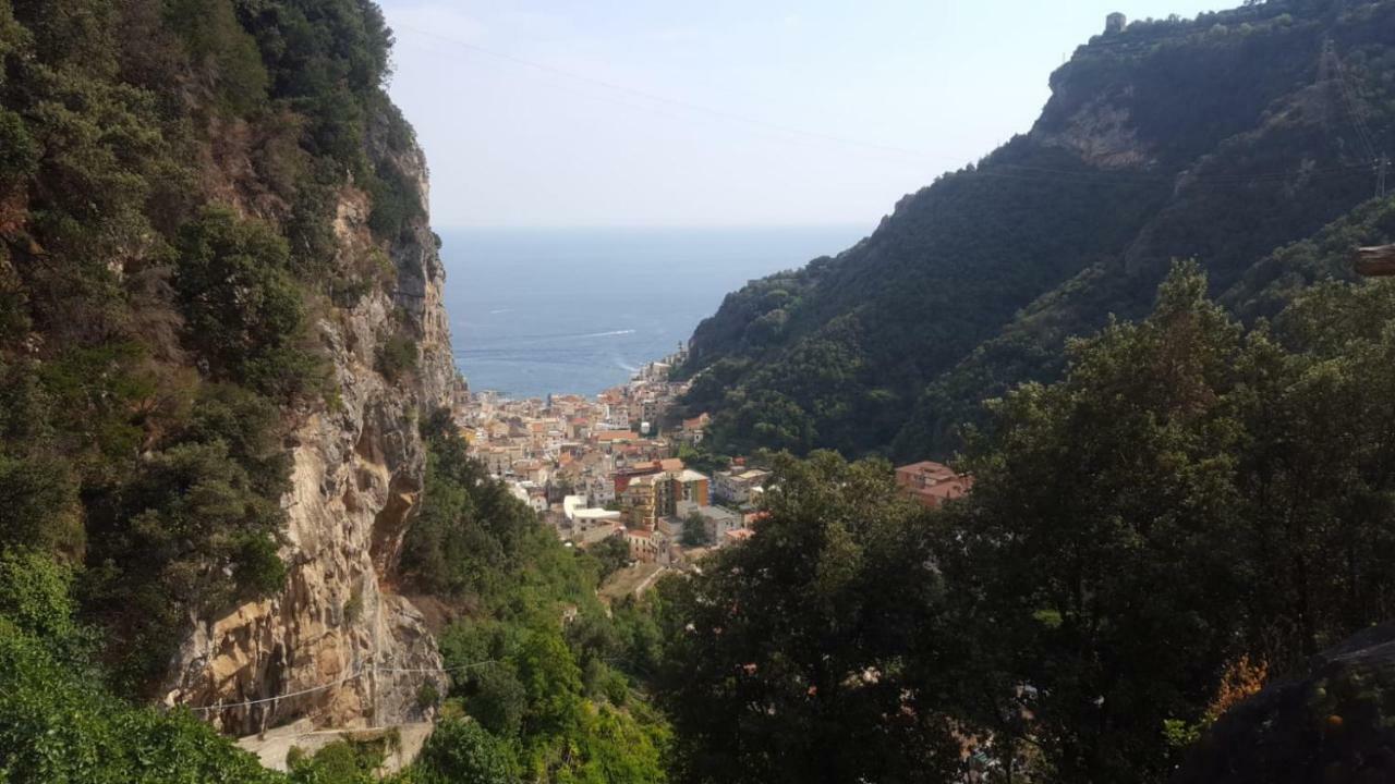 Amalfi Wonderful House Villa Scala Bagian luar foto